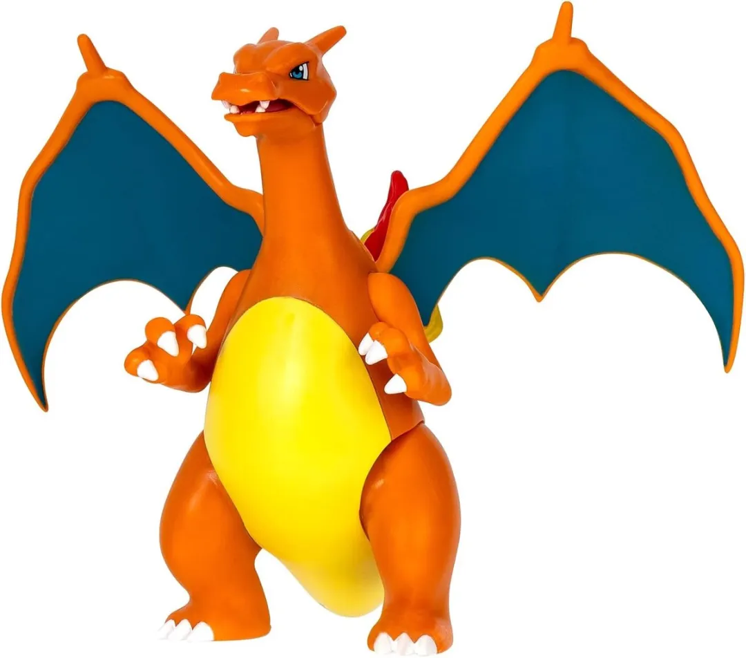 Pokémon Battle Figuren Pikachu & Charizard - 2 Stuks - Geel/Oranje
