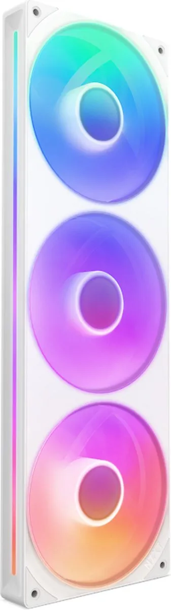 NZXT F360 RGB Core Ventilatorhuis - 3 Stuks - Zwart
