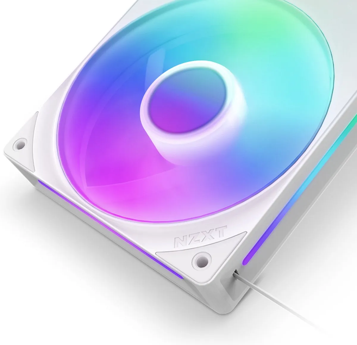 NZXT F360 RGB Core Ventilatorhuis - 3 Stuks - Zwart