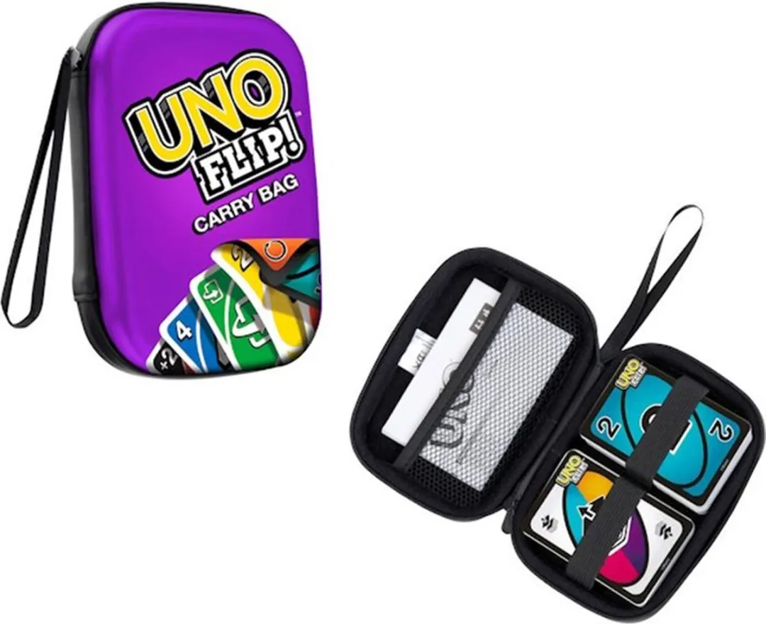 Klein Toys Theo Klein 5966 UNO Draagtas - 11x3.5x15.5cm - Paars/Geel - afbeelding 6 van 6