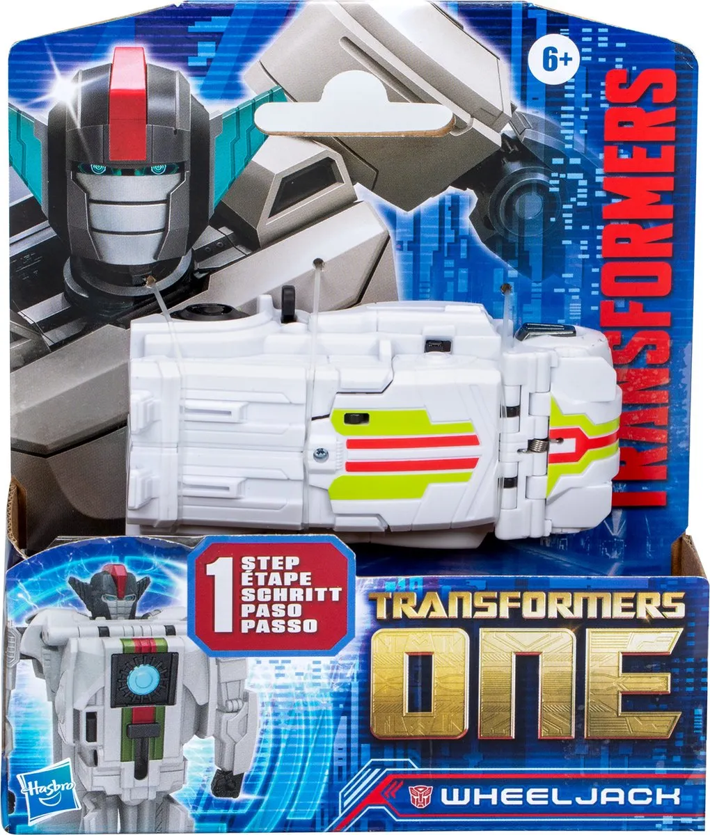 Transformers One Cog Changer Wheeljack Actiefiguur F93845X0 - Wit