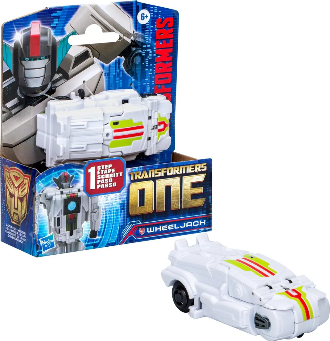 Transformers One Cog Changer Wheeljack Actiefiguur F93845X0 - Wit