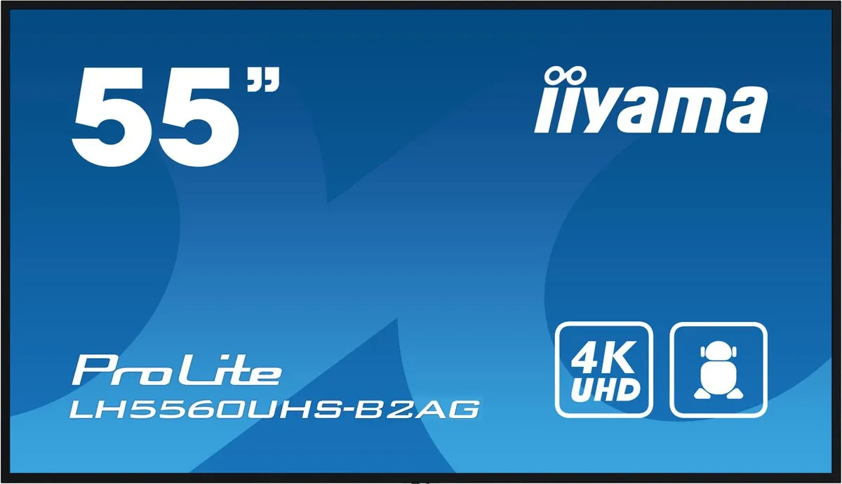 iiyama LH5560UHS-B2AG Monitor 55" 4K Ultra HD - 3x HDMI 2.0 - afbeelding 6 van 6