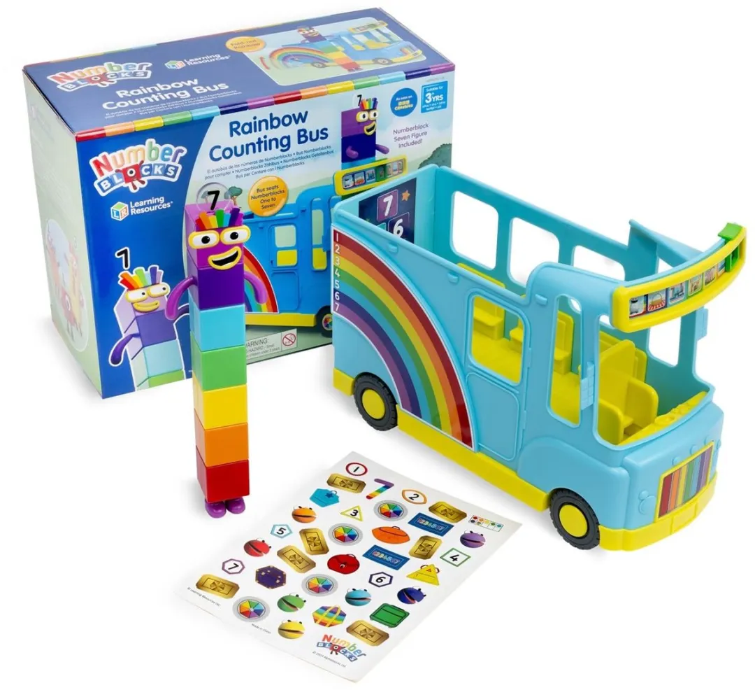 Learning Resources Numberblocks Rainbow Counting Bus - Meerkleurig