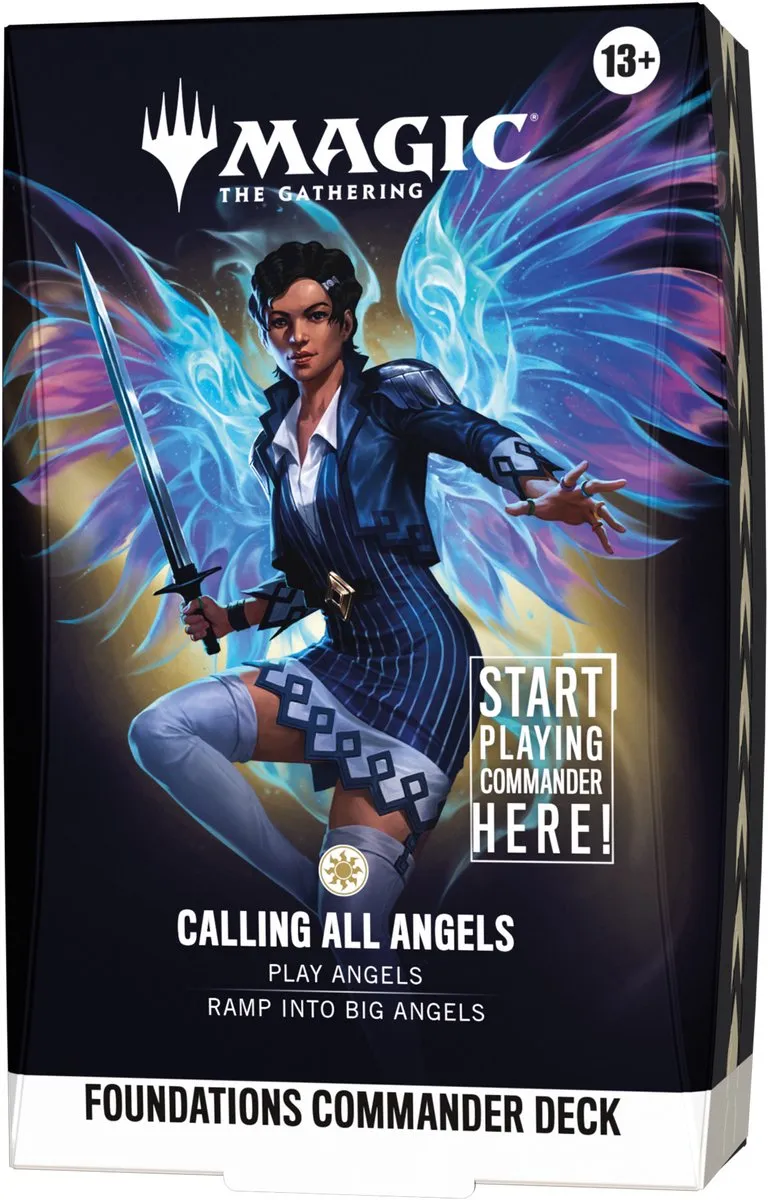 Magic The Gathering Foundations Commander Deck Calling All Angels