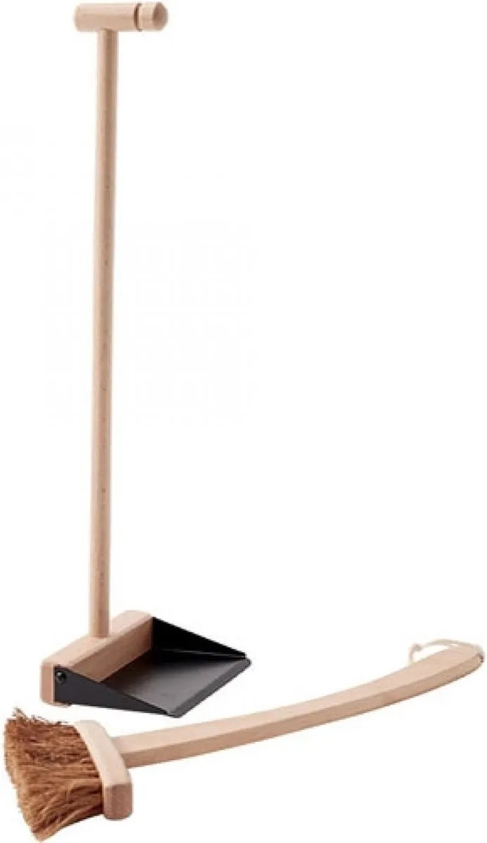 Kids Concept Brush and Dustpan BISTRO - Hout