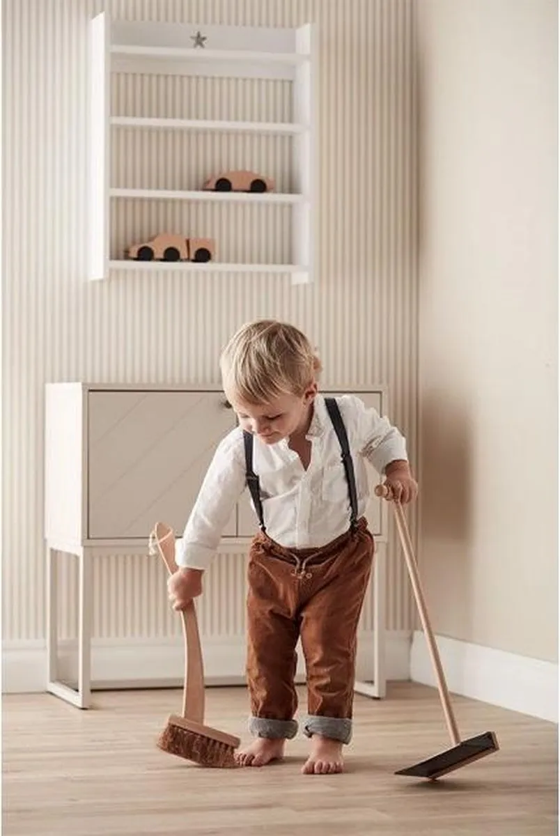 Kids Concept Brush and Dustpan BISTRO - Hout
