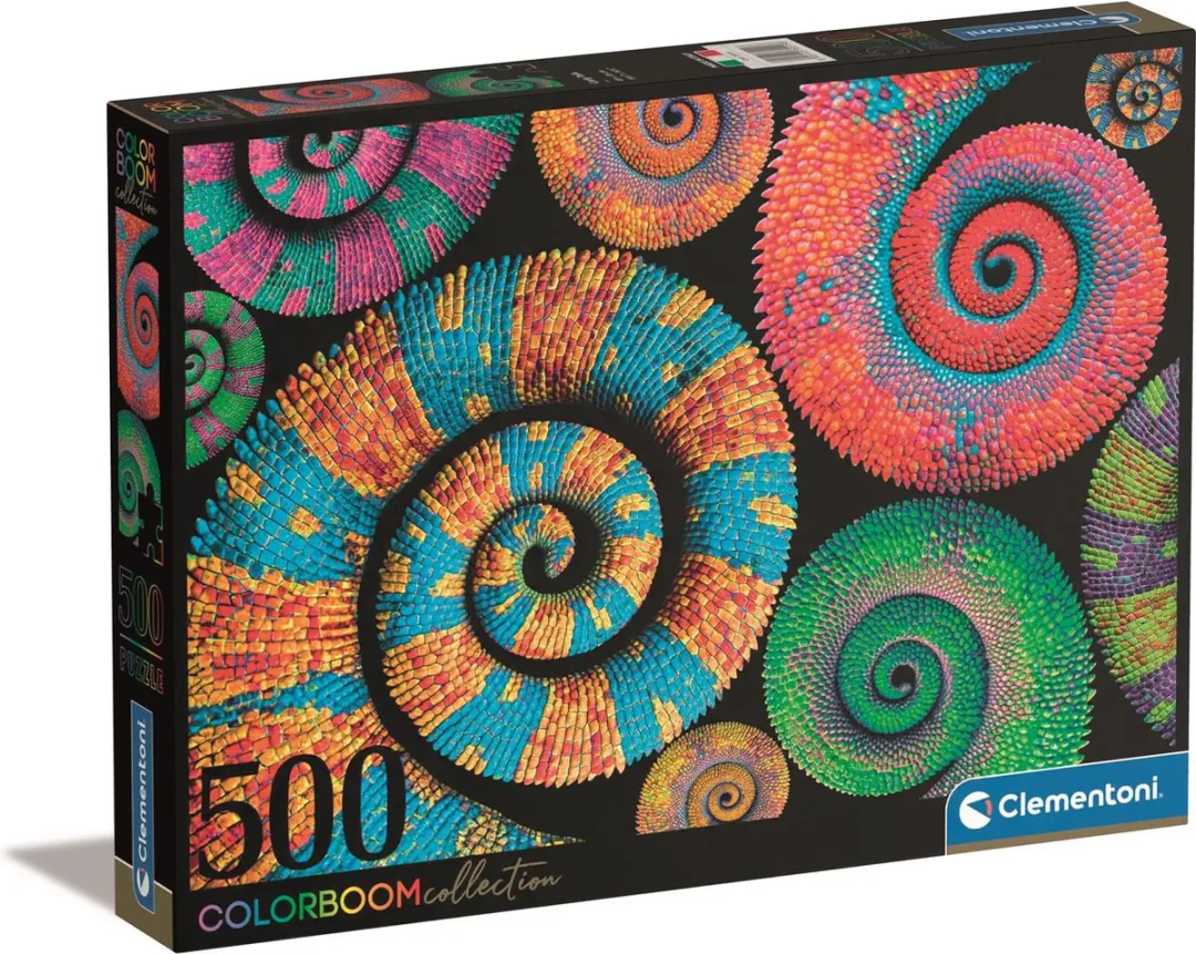 Clementoni Curly Tails Puzzel 500 Stuks - Multikleur