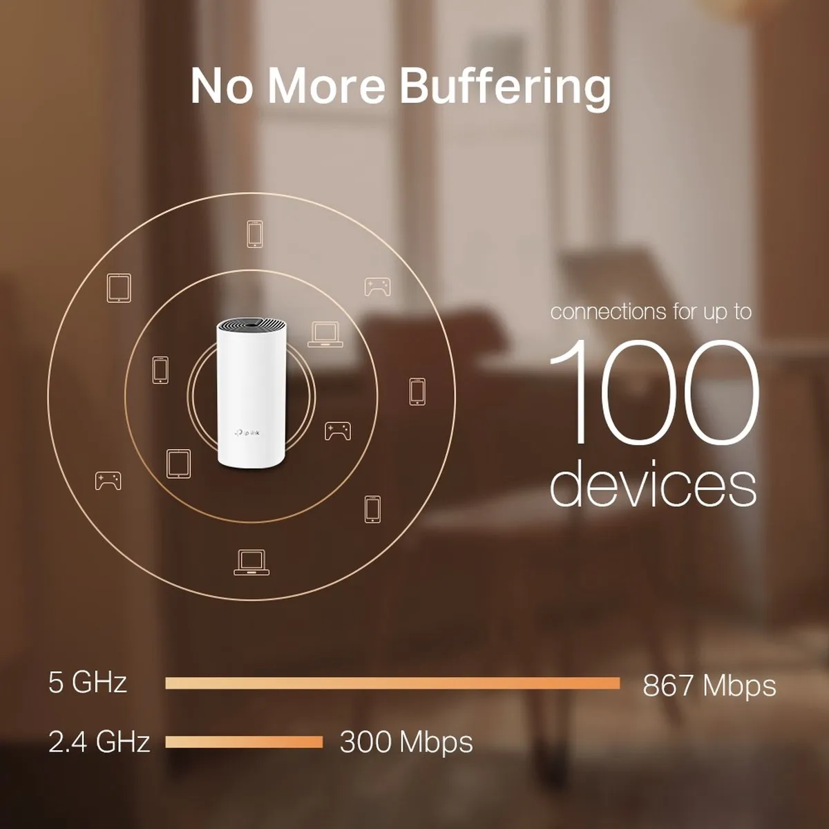 TP-Link Deco M4 Mesh WiFi - 2 Stuks