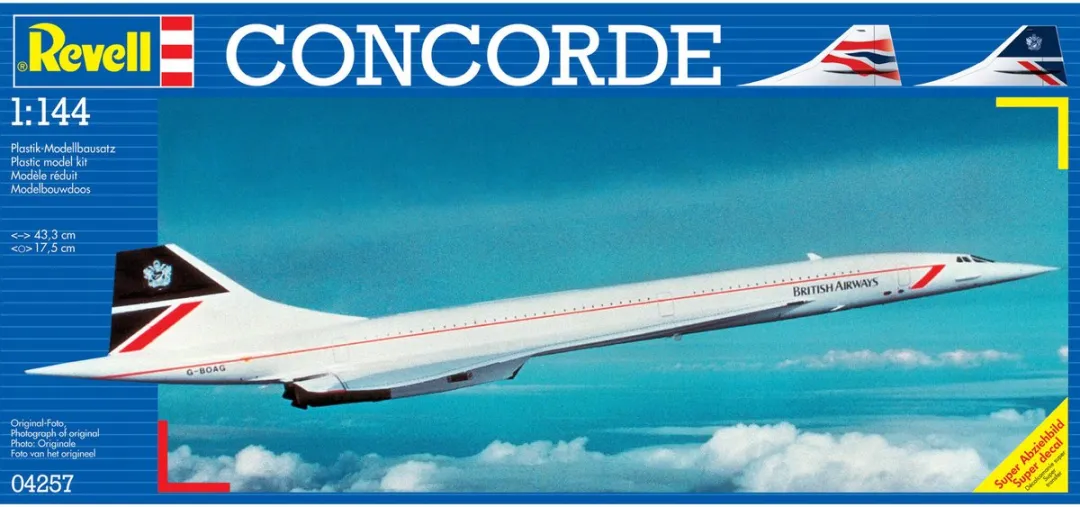 Revell 04257 Concorde British Airways Modelbouwpakket