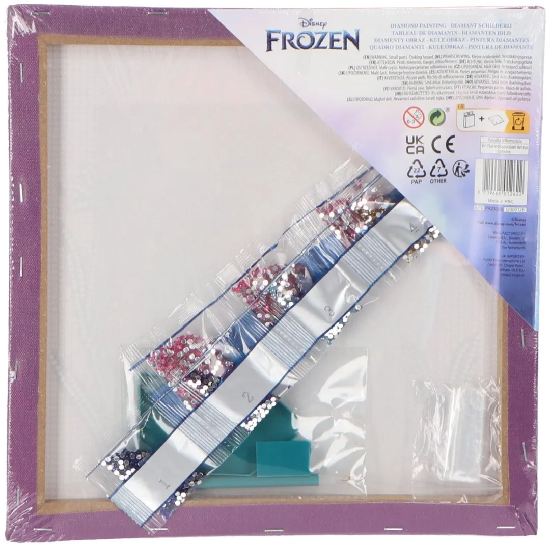 Disney Frozen Diamond Painting Canvas XL - Multicolor