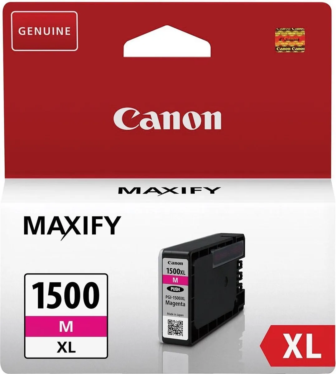 Canon PGI-1500XL Inktcartridge Magenta - 780 Pagina's
