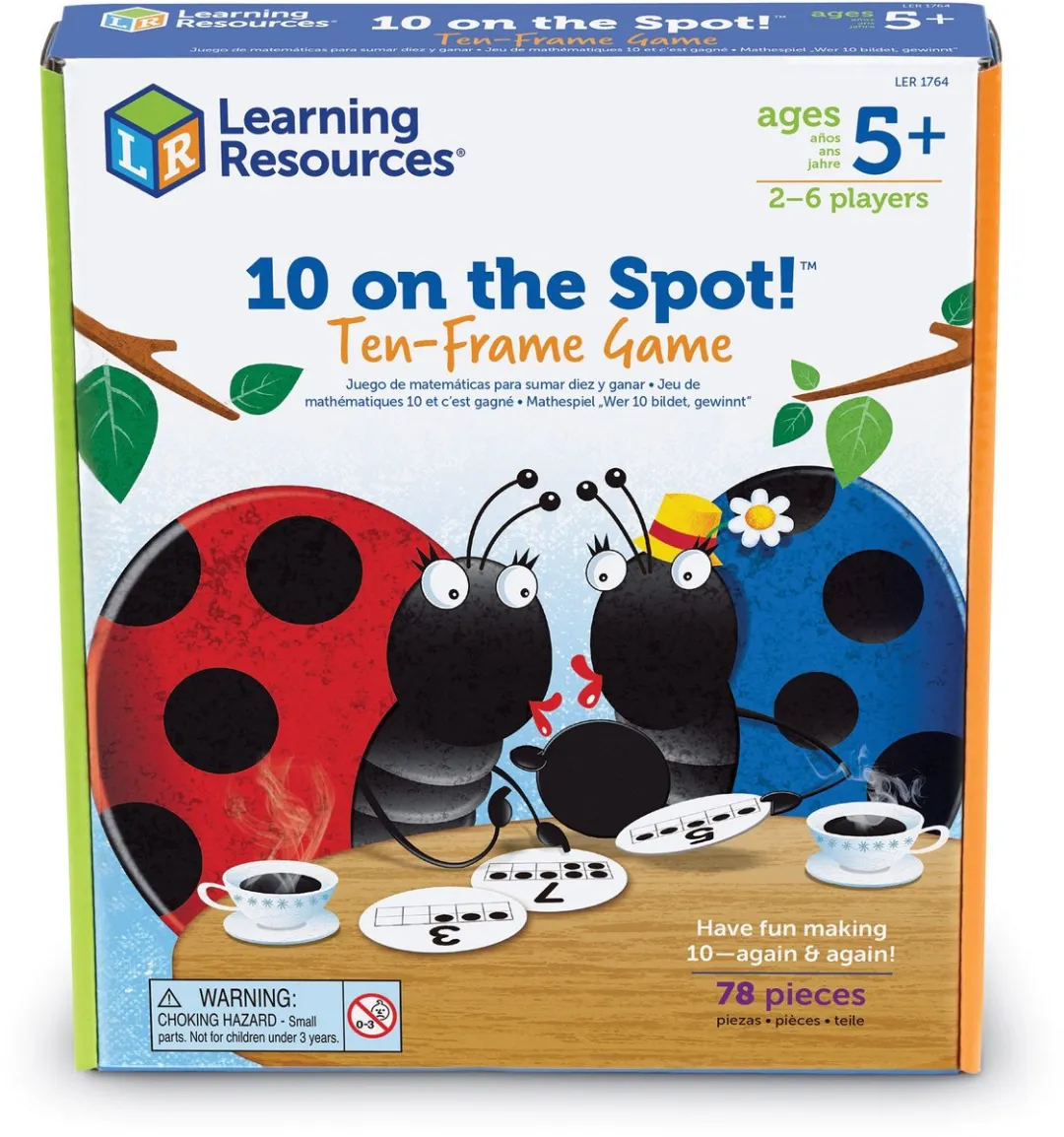 Learning Resources Rekenspel LER 1764 - 78-delig