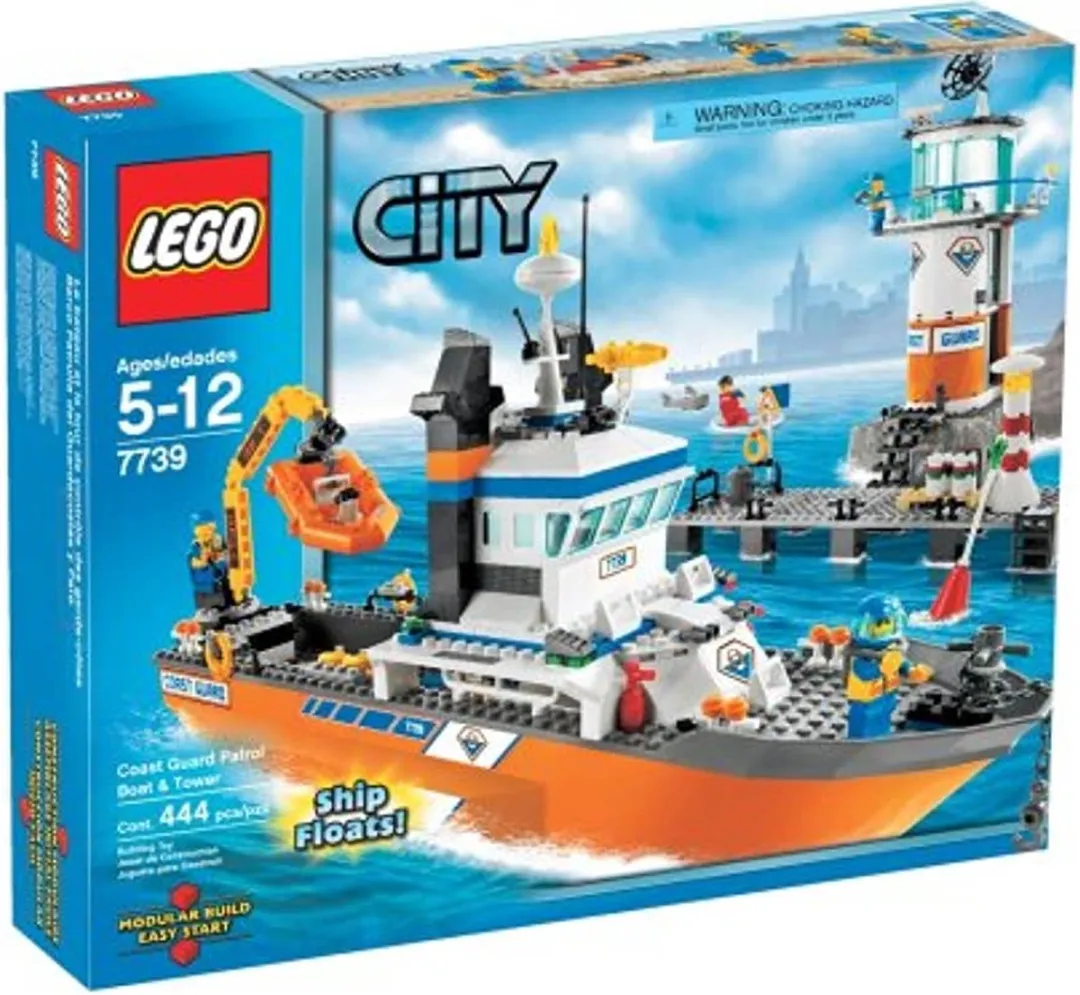 LEGO City Kustwachtpatrouille 7739 - 428 Stukken