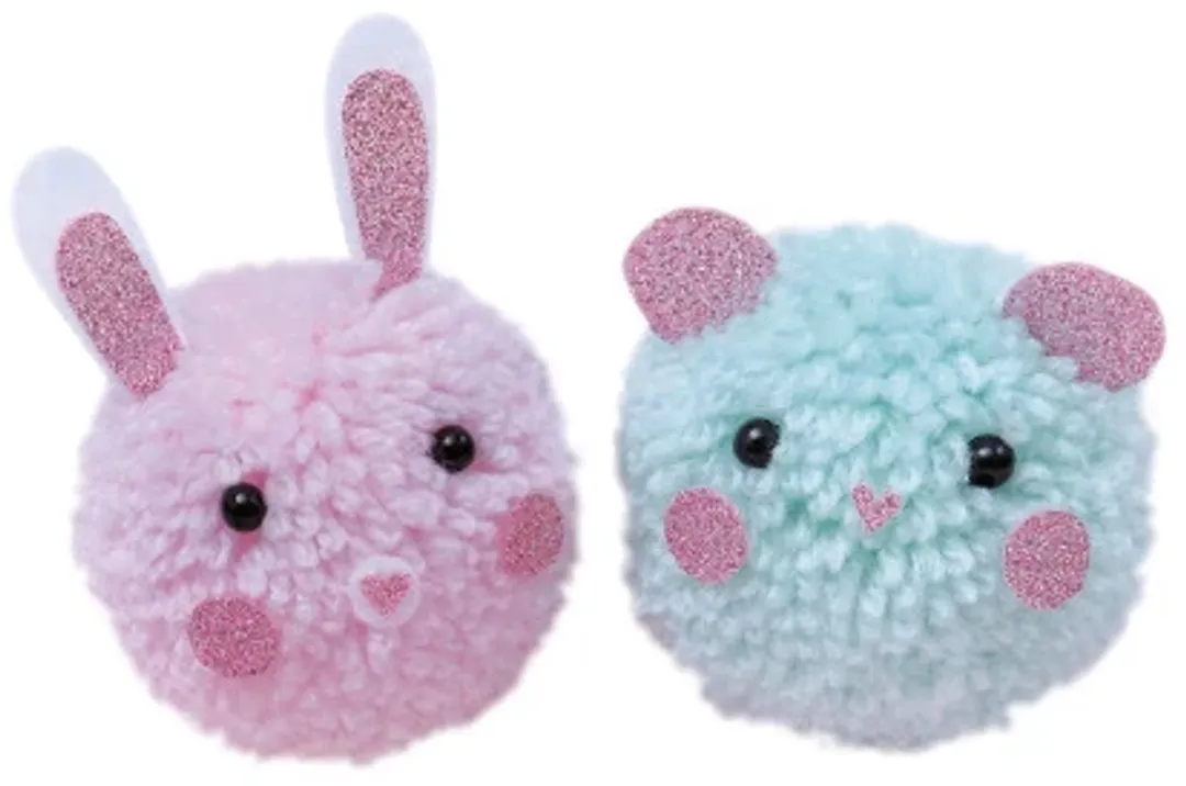 Janod Atelier Deco Pompons Maken - Multikleur