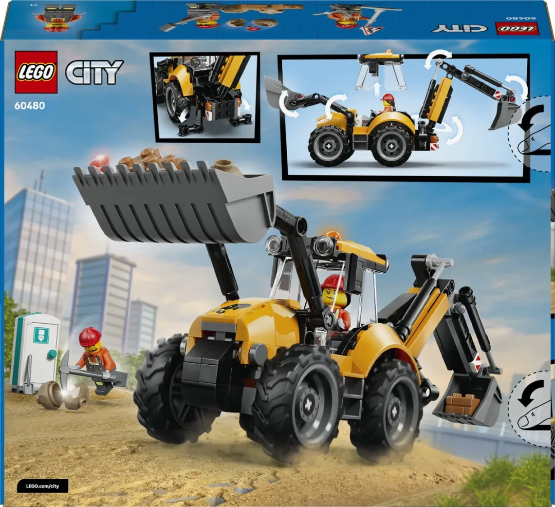 LEGO City Graaflaadmachine 60480 - 301 Stukken - Meerkleurig - afbeelding 6 van 6
