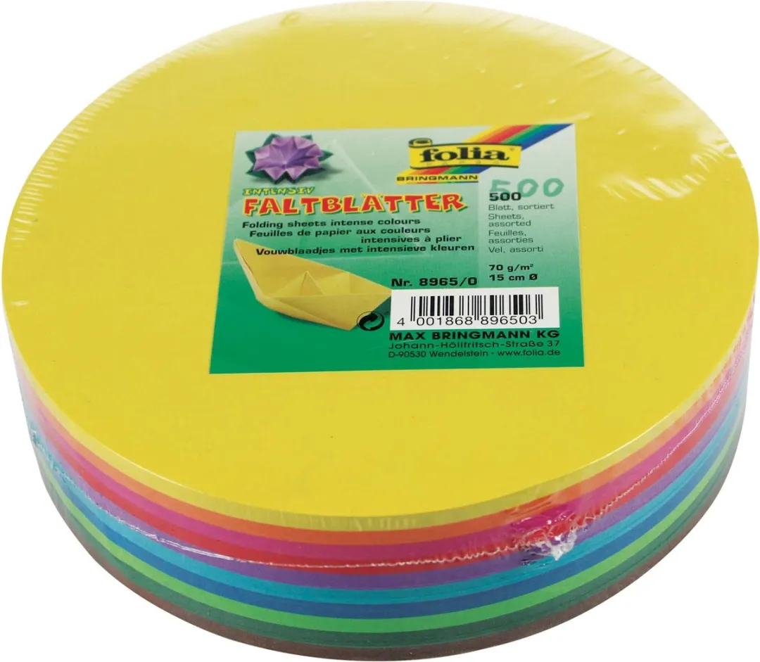 Folia Vouwpapier 10x15cm - 500 Vel
