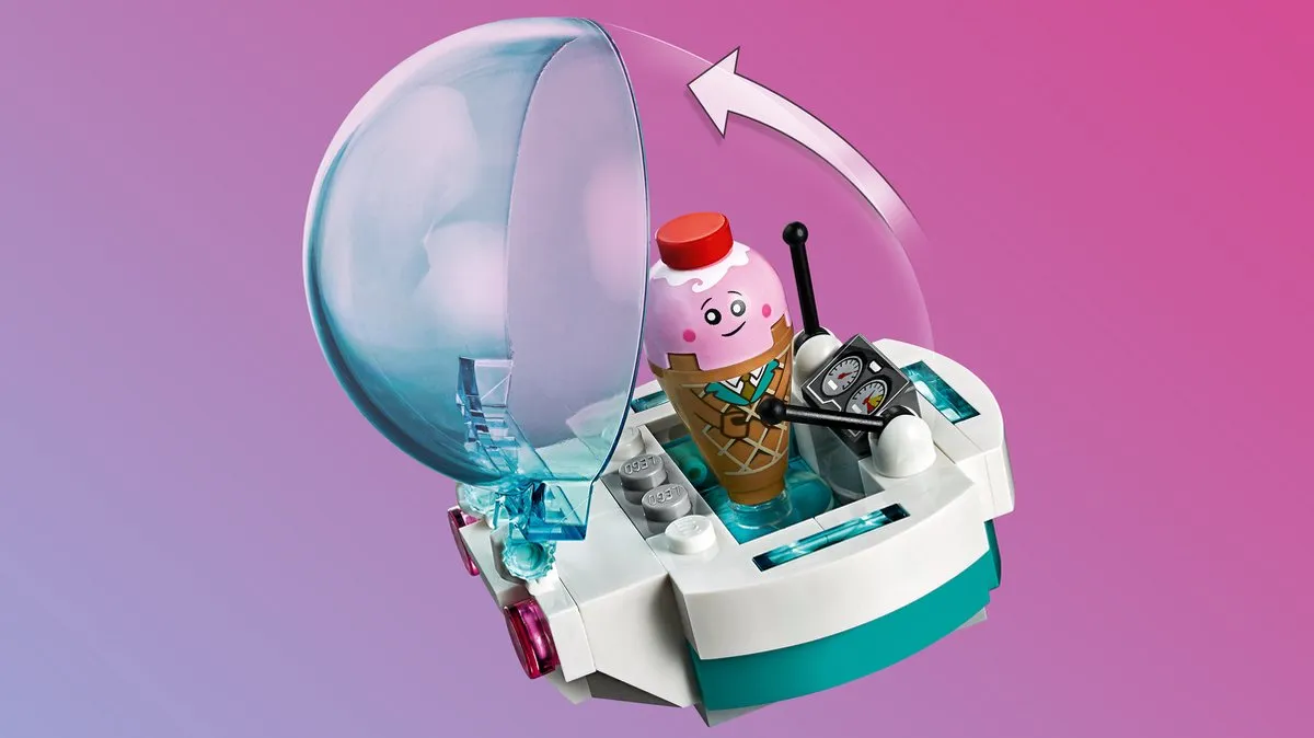 LEGO The Movie 2 Ruimtepaleis 70838 - 997 Stukken - 2 Minifiguren - Multikleur
