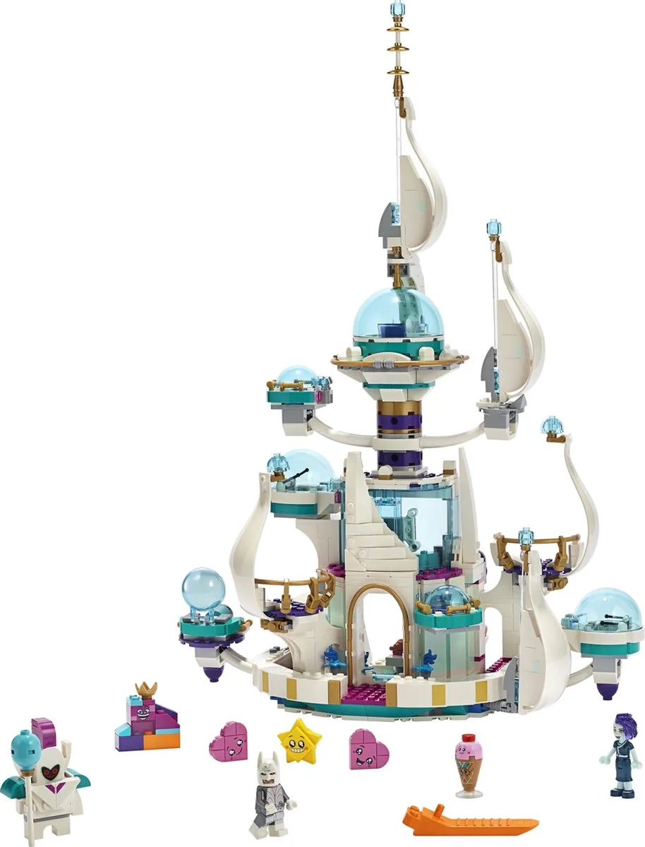 LEGO The Movie 2 Ruimtepaleis 70838 - 997 Stukken - 2 Minifiguren - Multikleur