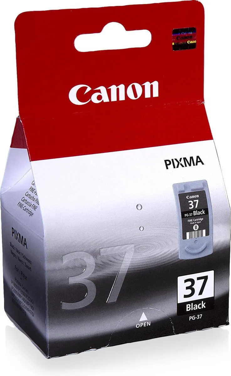 Canon PG-37 Inktcartridge - Zwart