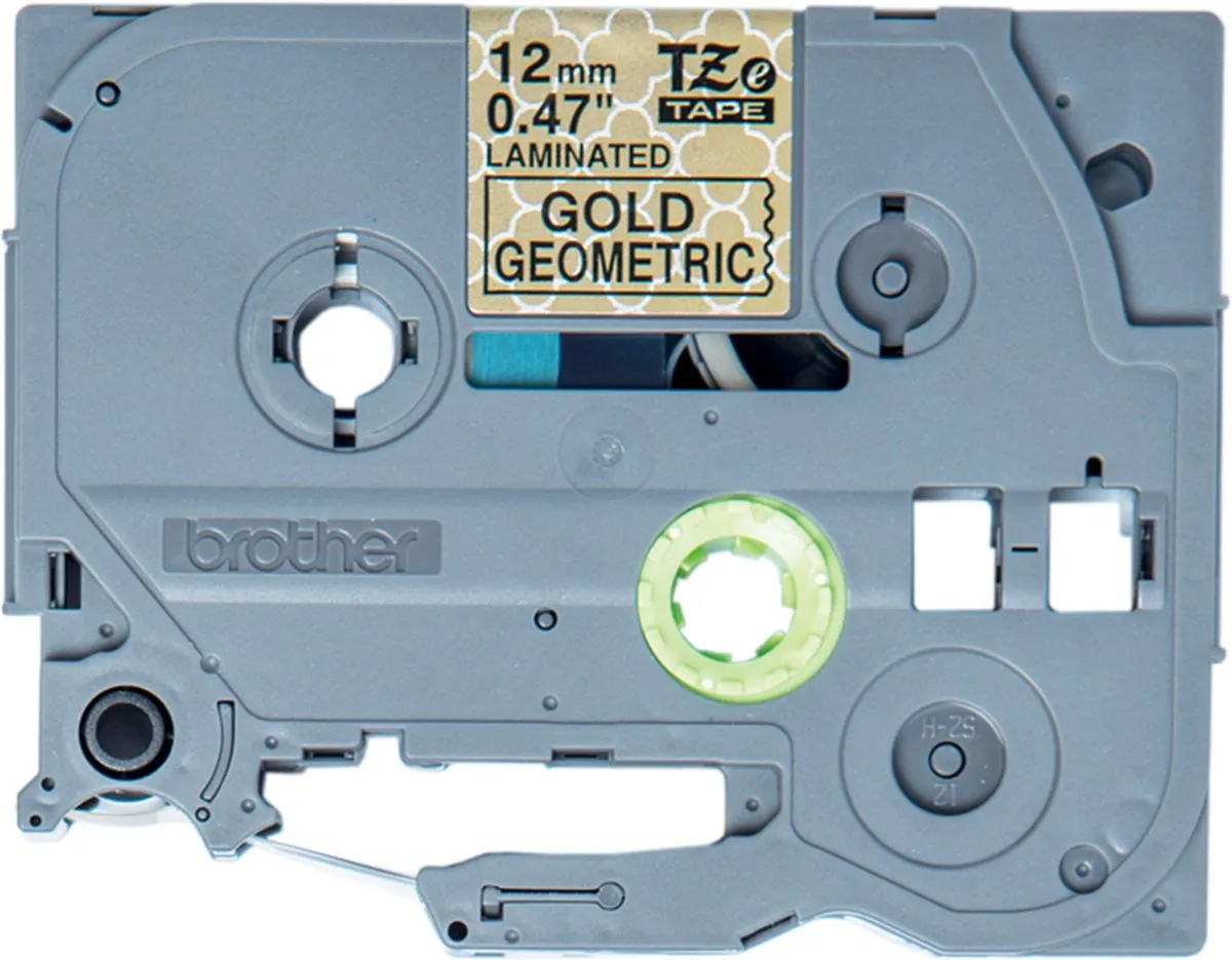 Brother TZe-MPGG31 Labeltape - Goud 12mm 4m