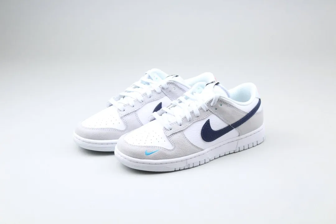 Nike Dunk Low Mini Swoosh FJ4227-001 - Sneakers - Maat 44 - Grijs