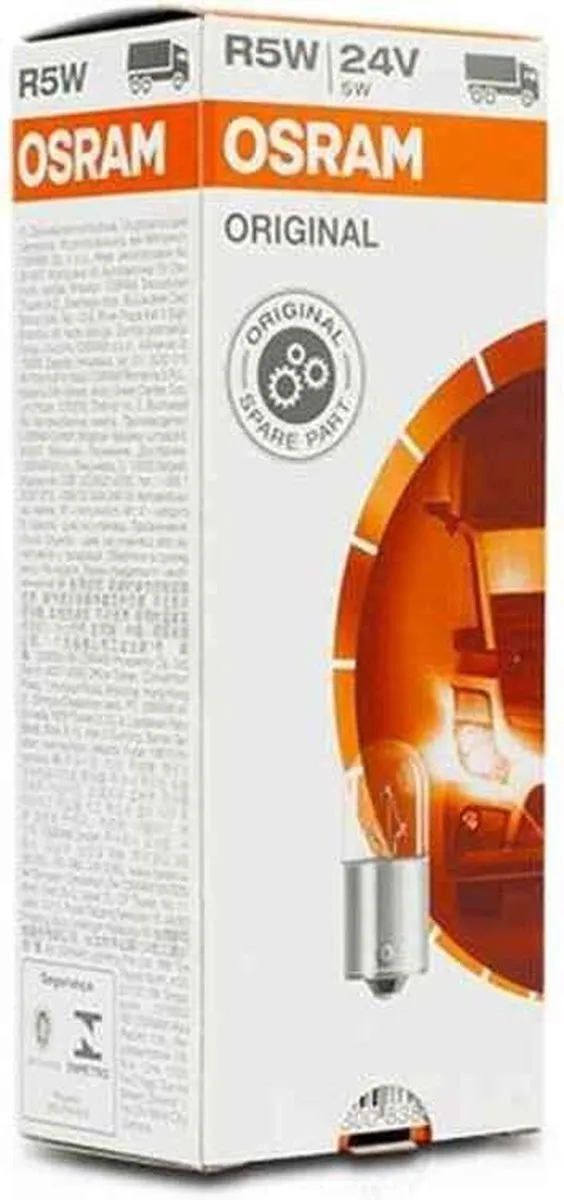 Osram 5627 R5W Autolamp - 5W BA15s - 50lm