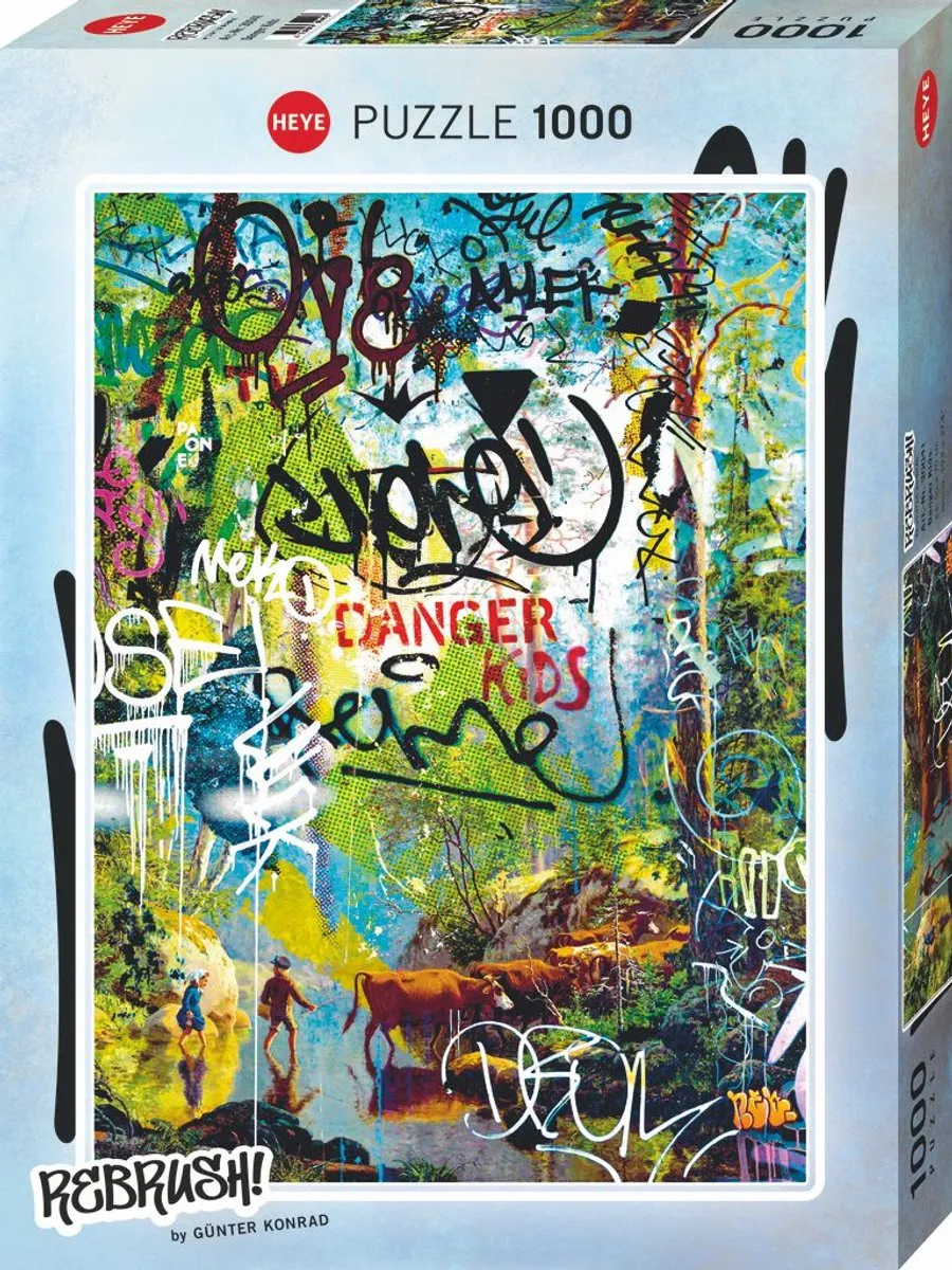 Heye Danger Kids Puzzel 1000 Stuks - Meerkleurig