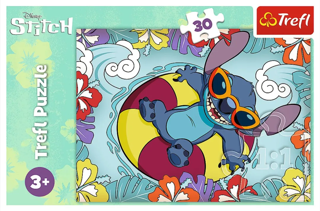 Trefl Lilo & Stitch Legpuzzel 30 Stuks - Diversen