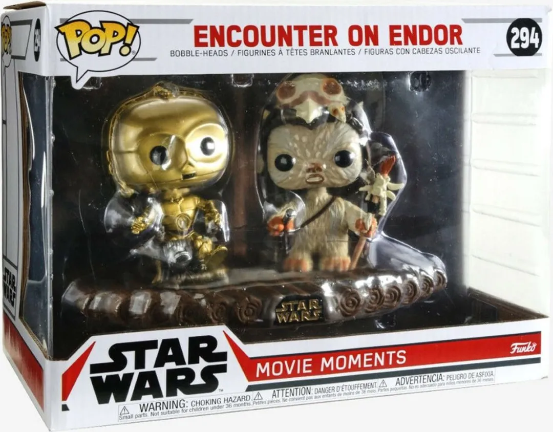 Funko POP! Star Wars C-3PO op Troon #294 - FUN37593 - Multi