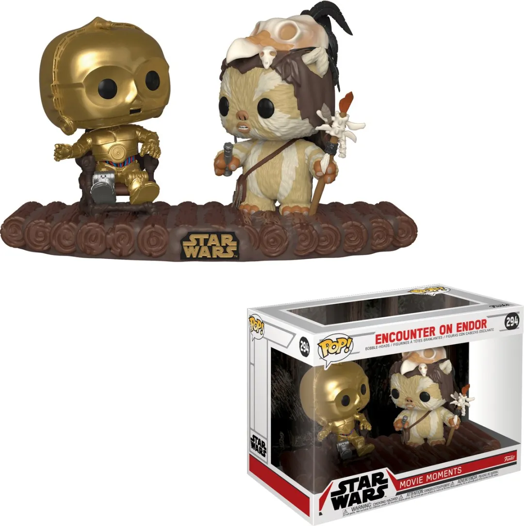 Funko POP! Star Wars C-3PO op Troon #294