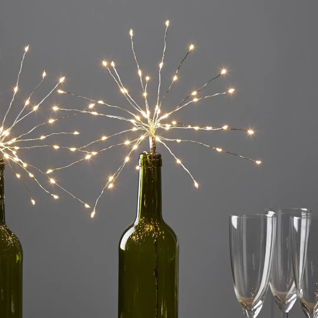 Star Trading Batterij Decoratief Takvuurwerk - 1 Stuk - Wit