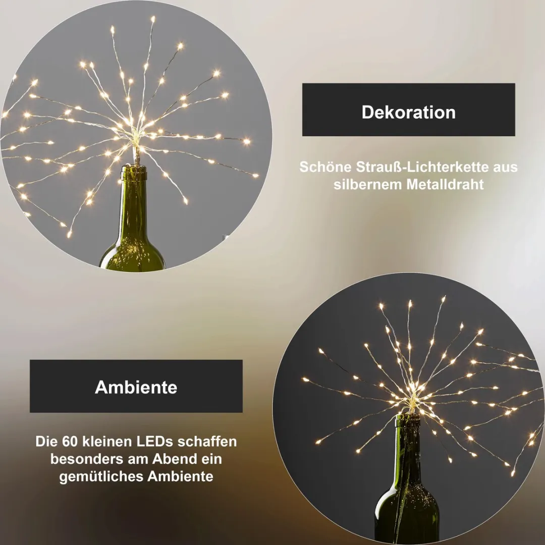 Star Trading Batterij Decoratief Takvuurwerk - 1 Stuk - Wit