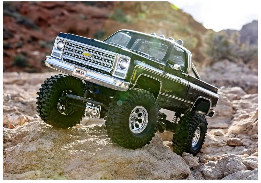 Traxxas TRX-4M Chevrolet K10 High Trail RC Auto - Zwart