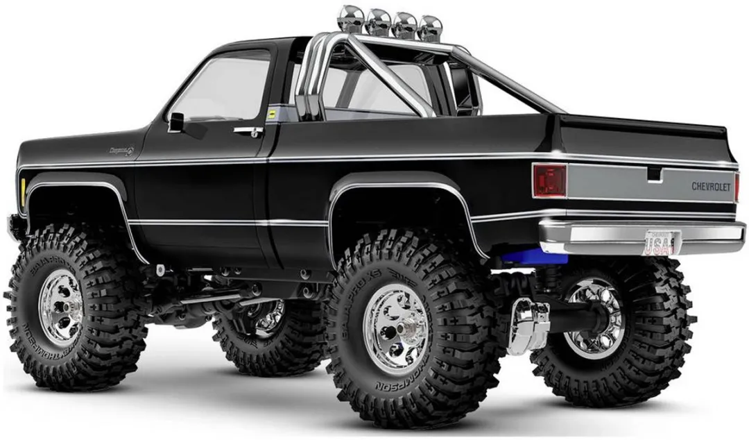Traxxas TRX-4M Chevrolet K10 High Trail RC Auto - Zwart