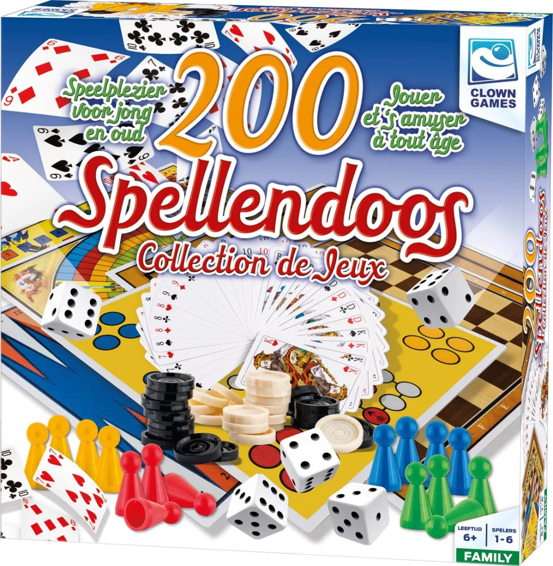 Clown Games Spellendoos 0604178 - 1-6 Spelers