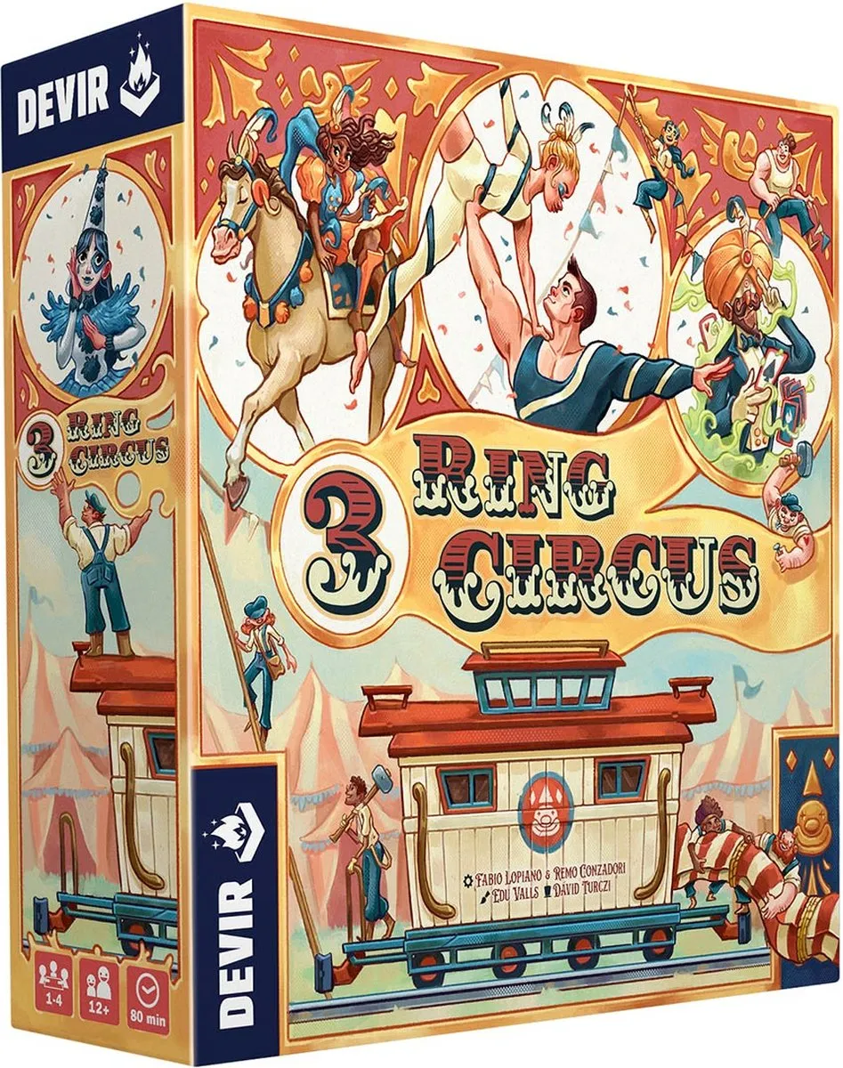 Asmodee 3 Ring Circus