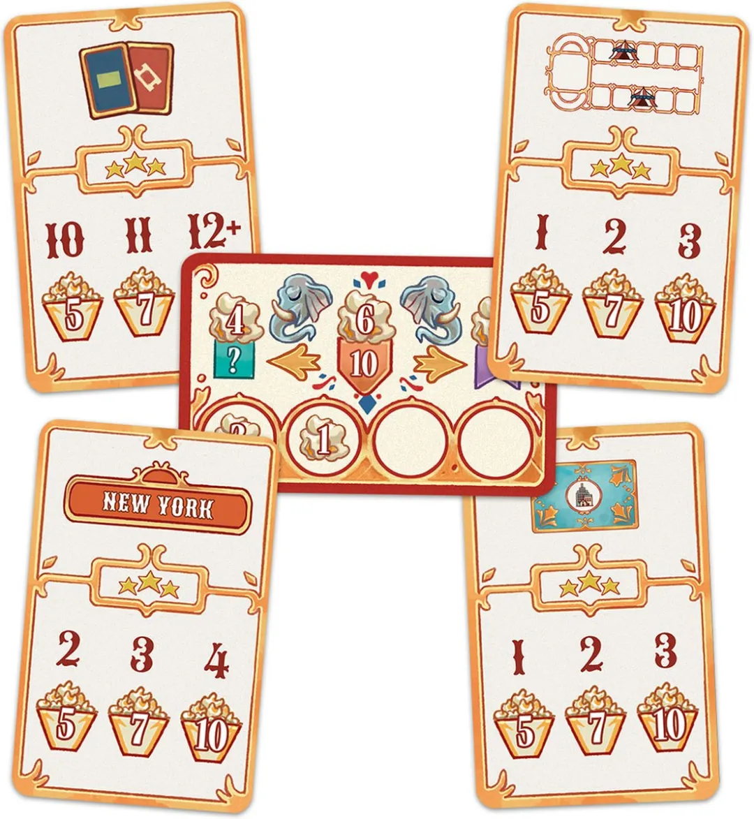 Asmodee 3 Ring Circus - 1-4 Spelers