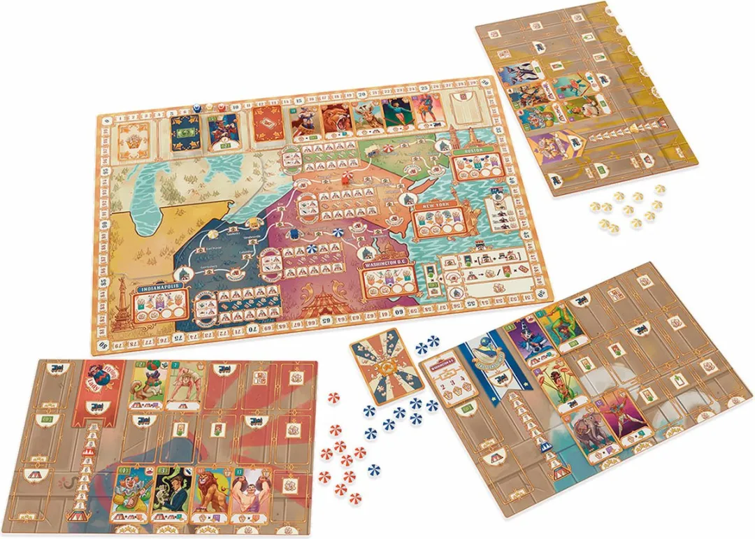 Asmodee 3 Ring Circus - 1-4 Spelers