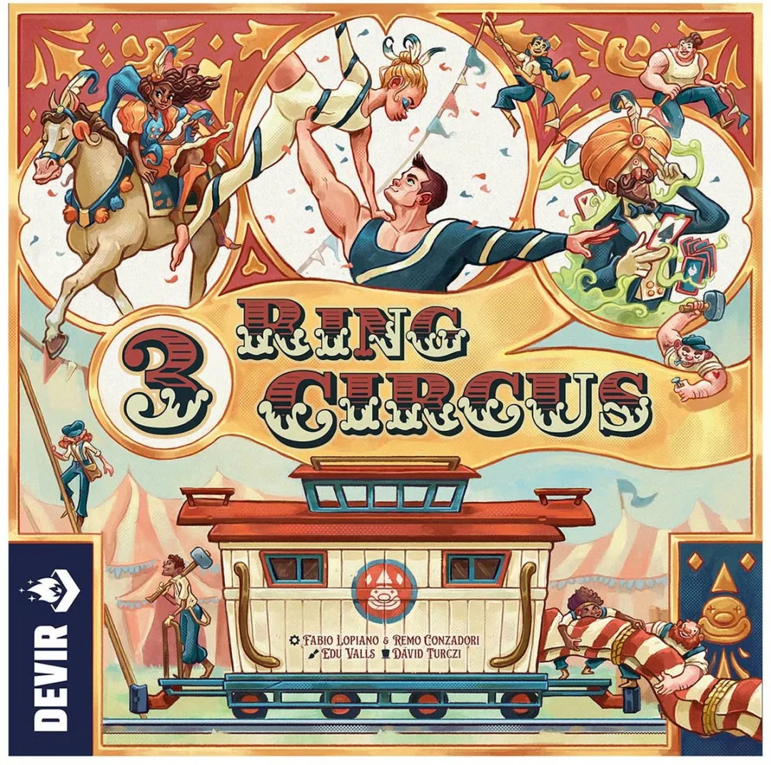 Asmodee 3 Ring Circus - 1-4 Spelers