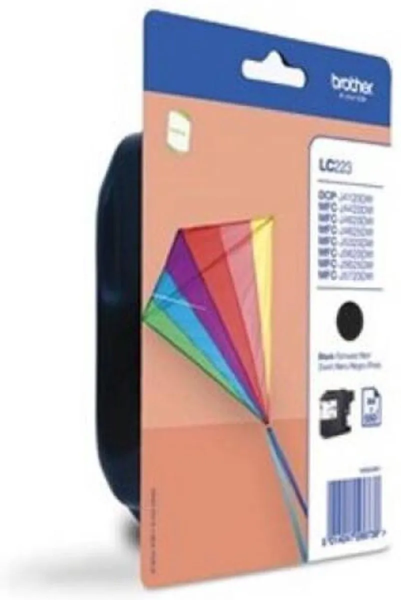 Brother LC-223BKBP Inktcartridge - Zwart