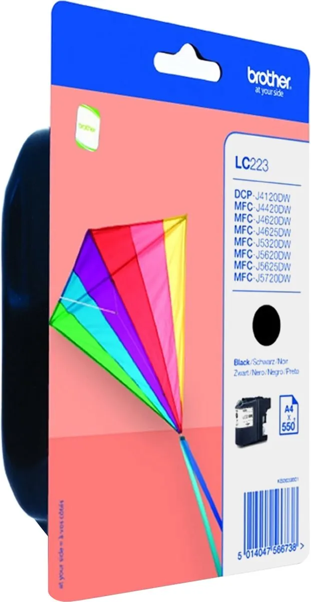Brother LC-223BKBP Inktcartridge