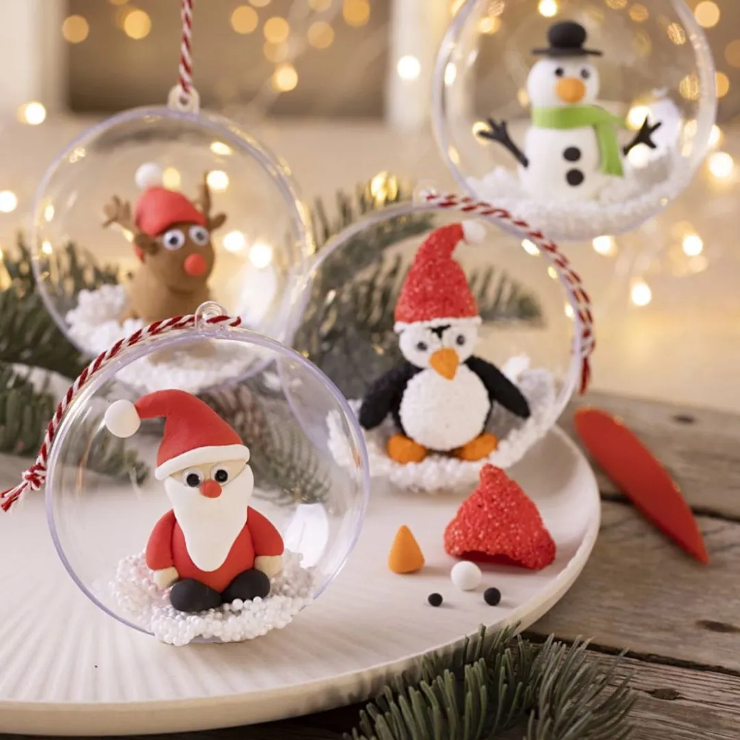 Creativ Company Kerstballen & Kerstfiguren Boetseerset