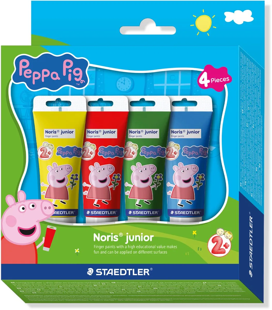 STAEDTLER Peppa Pig Noris Junior Vingerverf