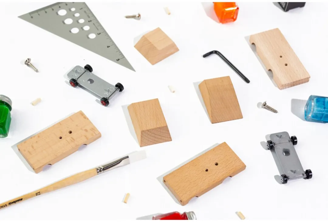 Candylab Candycar World DIY Set 4 Voertuigen - Meerkleurig