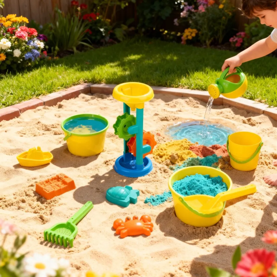 Eddy Toys Strand Speelset 8-delig - Zand- en Watermolen