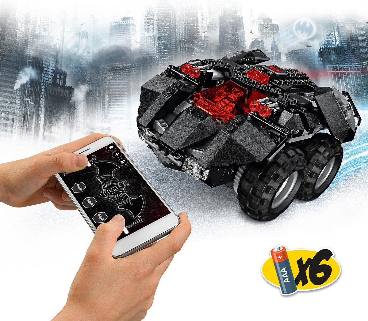 LEGO Batman Batmobiel met App-bediening - 76112