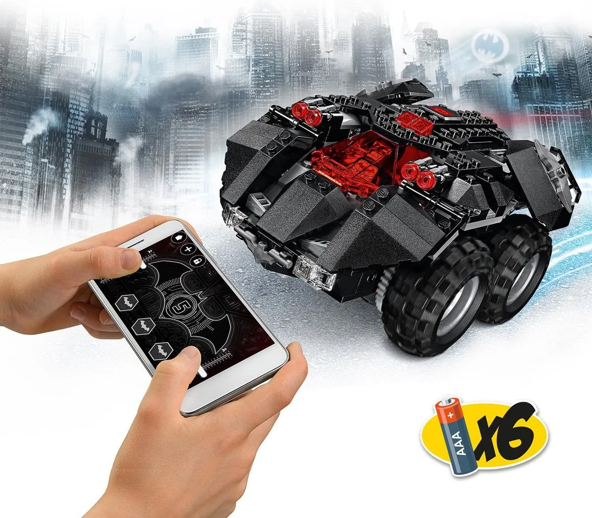 LEGO Batman Batmobiel App-bediening 76112 - 321 Stukken - afbeelding 5 van 6