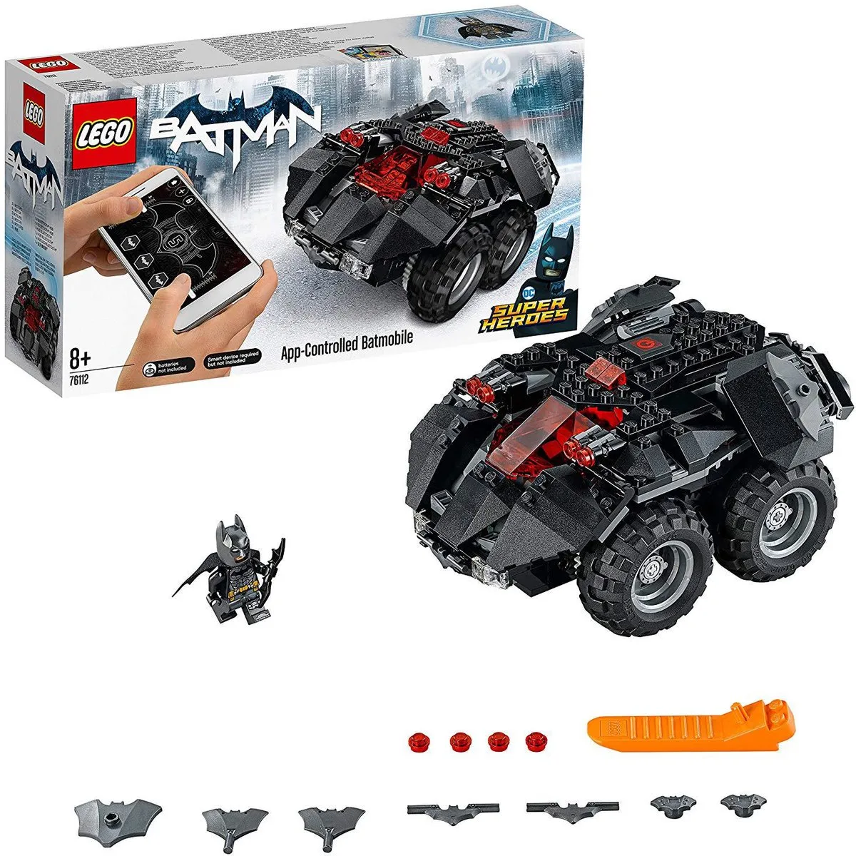 LEGO Batman Batmobiel App-bediening 76112 - 321 Stukken - afbeelding 2 van 6