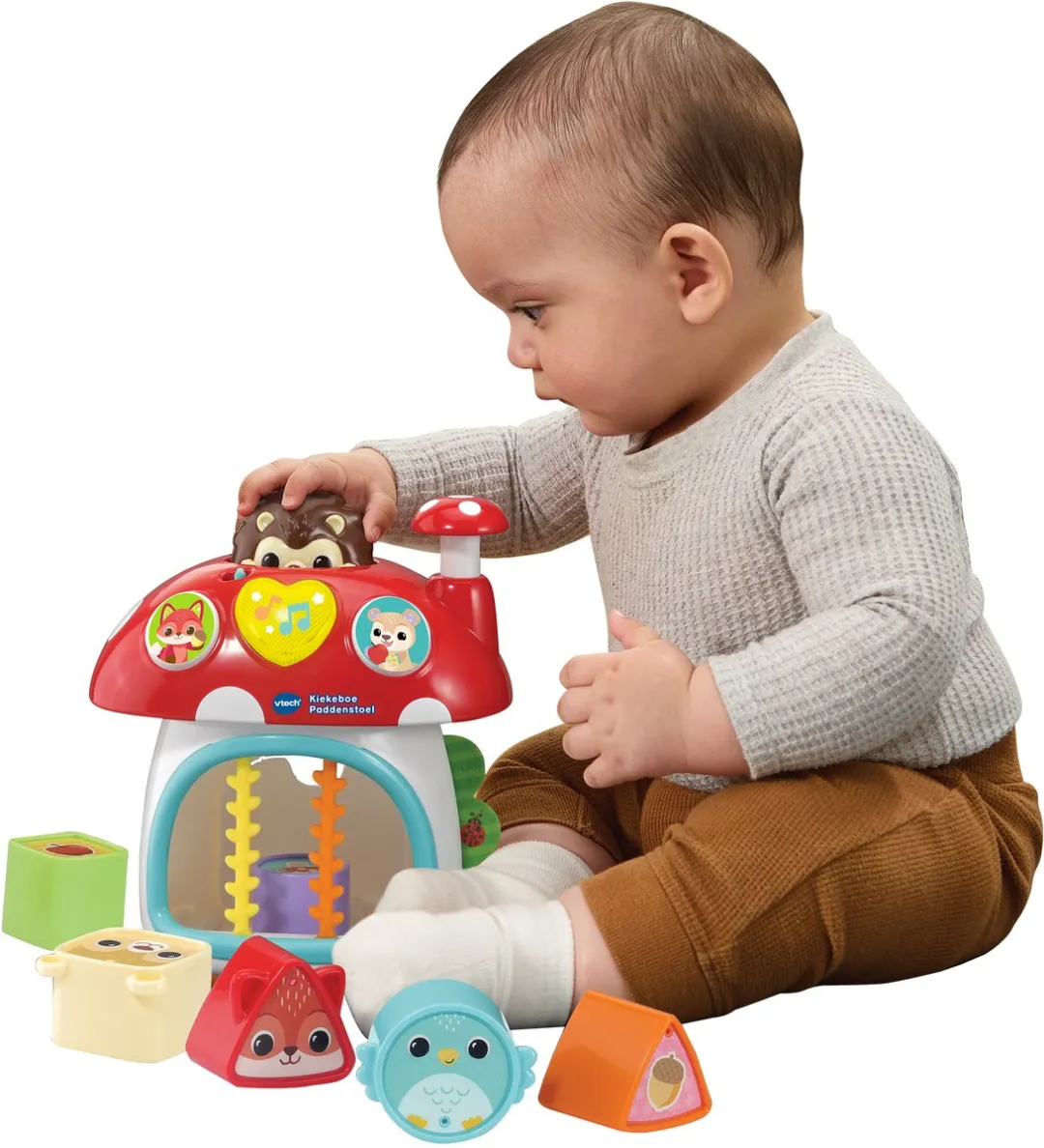 Vtech Kiekeboe Egeltje 80-587323 - Meerkleurig